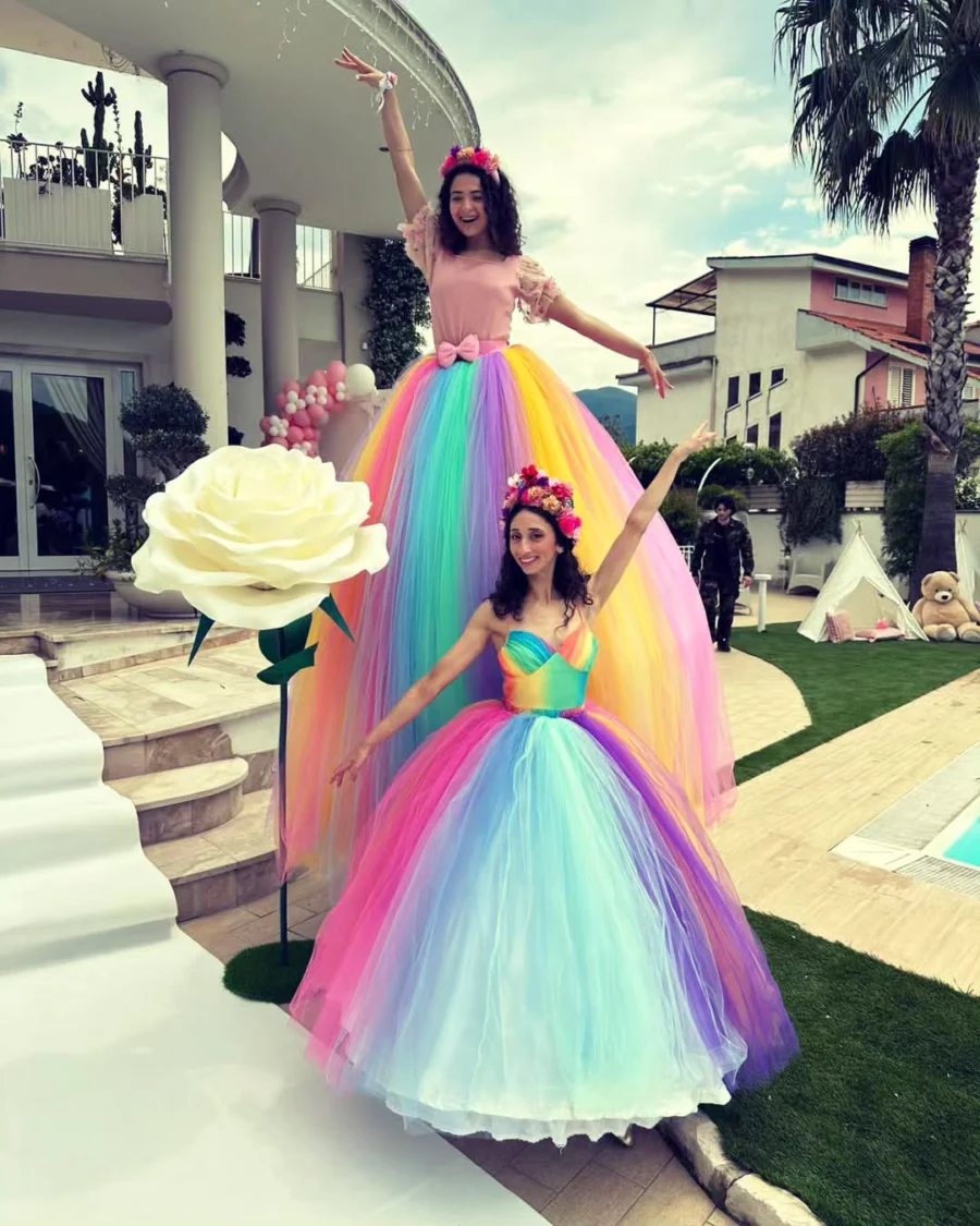 Rainbow Costume Performers: Shows and Entertainment