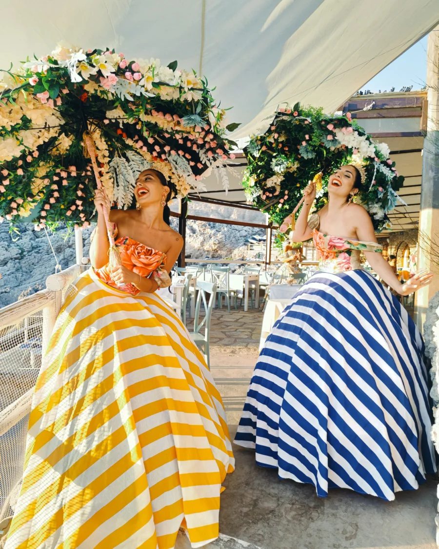 ragazze immagine, modelle e figuranti per intrattenimento ai matrimoni